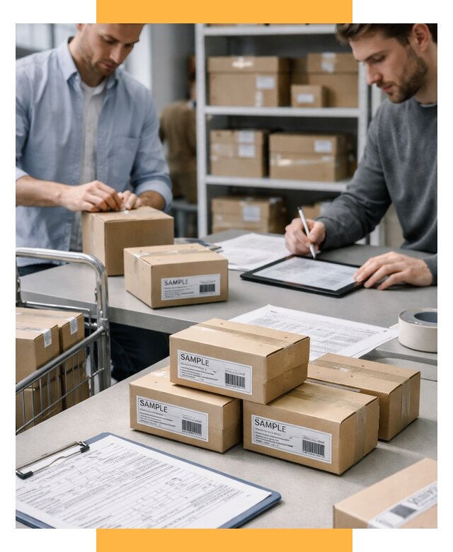 Доставка образцов и малых партий от 7627 р., СетСервис-Рнб