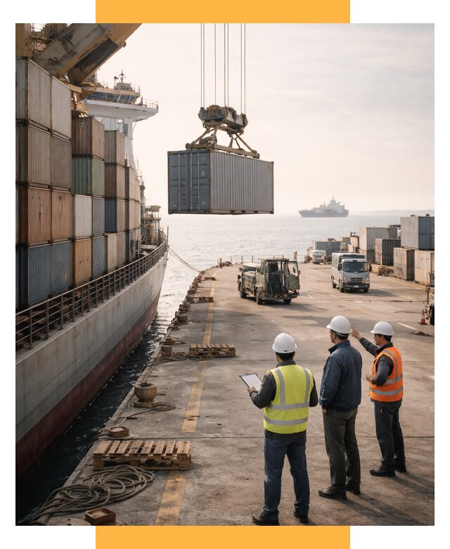 Морские перевозки грузов по миру от 45761 р. | СетСервис-Рнб