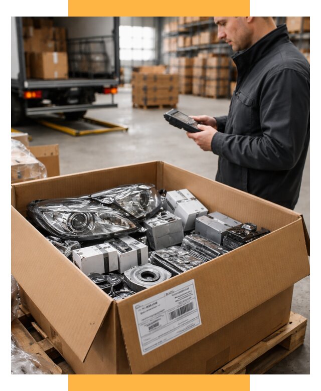 Доставка автозапчастей из Европы под ключ от 12711 р. | СетСервис-Рнб