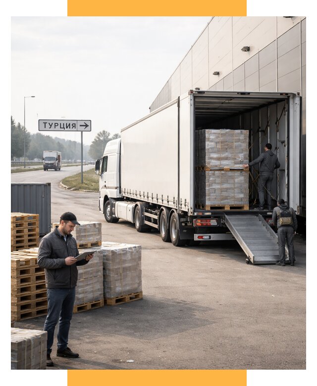 Автоперевозки и доставка фурой из Турции от 122028 р. | СетСервис-Рнб