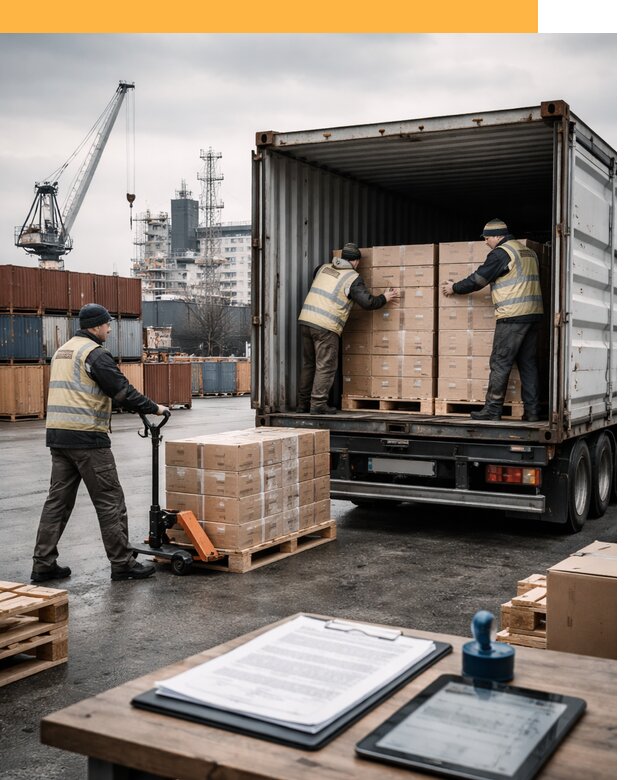 Доставка грузов из Латвии от 25423 руб, морская, авто, авиа