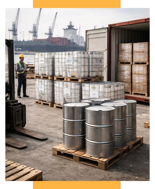 Доставка химического сырья из Индии от 254225 р. | СетСервис-Рнб