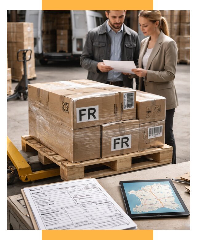 Доставка грузов в Францию от 25423 р., логистика СетСервис-Рнб