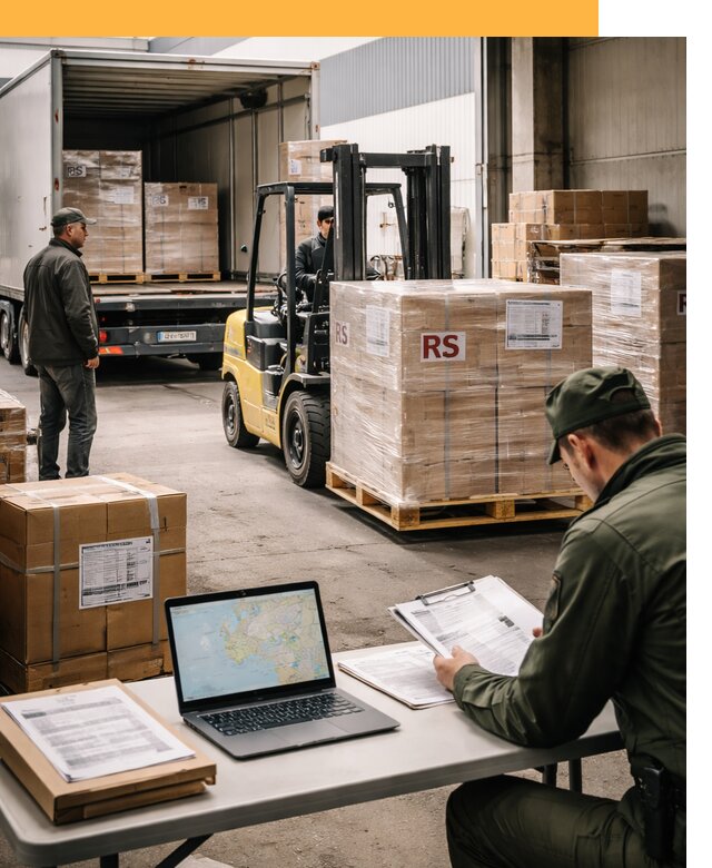 Доставка грузов в Сербию от 45761 руб, международные перевозки