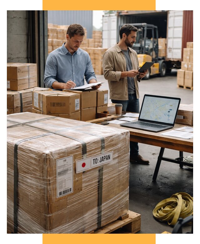 Доставка грузов в Японию от 25423 р., логистика СетСервис-Рнб