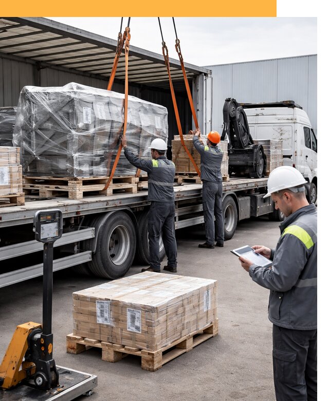 Перевозка крупного оборудования по миру от 30507 руб