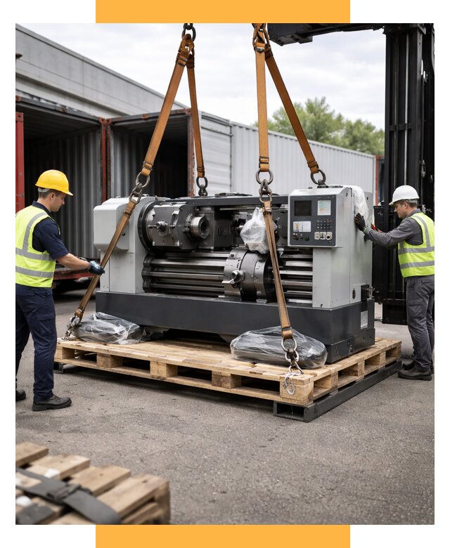 Перевозка станков и таможня от 61014 р. | СетСервис-Рнб логистика