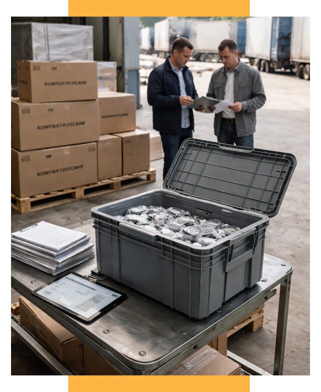 Перевозка комплектующих из Китая от 6610 р. | СетСервис-Рнб