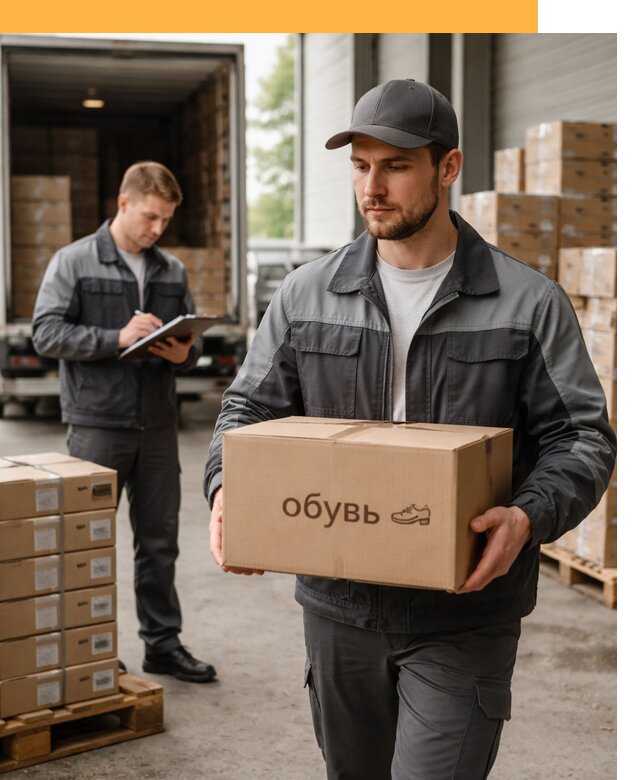 Международная перевозка обуви с таможенным оформлением от 4576
