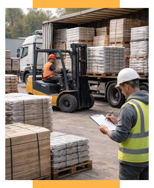 Перевозка строительных материалов от 5593 р. | СетСервис-Рнб