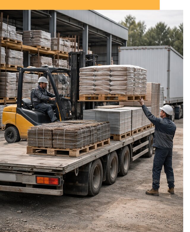 Перевозка строительных материалов по миру от 5593 руб