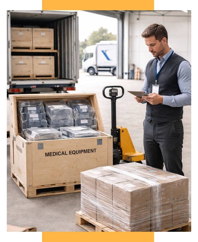 Перевозка медицинского оборудования от 15254 р. в СетСервис-Рнб