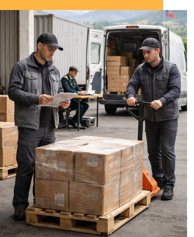 Доставка грузов через Армению, быстрая таможенная очистка от 25423