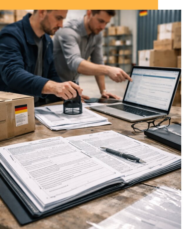 Таможенное оформление грузов из Германии от 9152 руб.