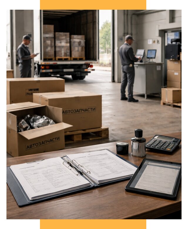 Таможенное оформление автозапчастей под ключ от 8644 р., СетСервис-Рнб