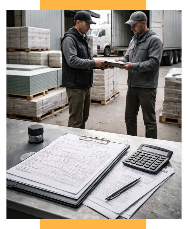Таможенное оформление стройматериалов от 8644 р. | СетСервис-Рнб